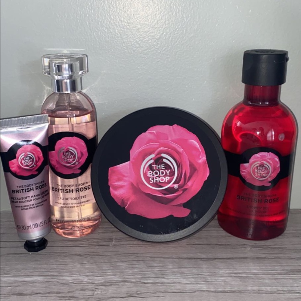 The Body Shop Rose Collection